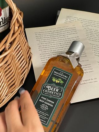체코 비건화장품 마뉴팍투라 향좋은 천연 맥주샴푸 — 5점을 준 리뷰어가 2022년 5월 올린 사용 사진