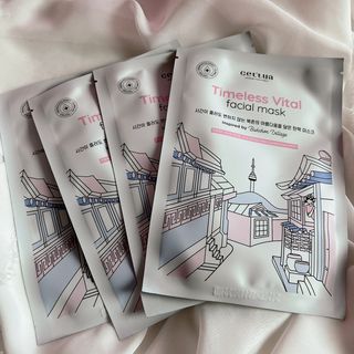 세뚜아(Cettua) 나우[세뚜아] 타임리스 바이탈 페이셜 마스크팩  Cettua Timeless  Vital Mask 4매 — 5점을 준 리뷰어가 2024년 3월 올린 사용 사진