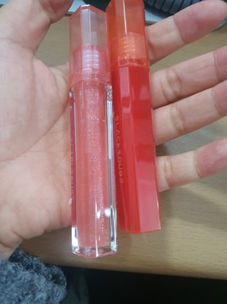 [블랙루즈]하프앤하프틴트 10종 中 택1+랜덤1 — 5점을 준 리뷰어가 2021년 2월 올린 사용 사진