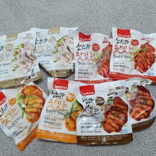 굽네몰 [굽네] 소스가 맛있는 닭가슴살 슬라이스 4종 — 5점을 준 리뷰어가 2021년 4월 올린 사용 사진