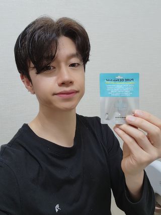 퓨어오투 블루콩 퓨어오투 팩솔리드 — 4점을 준 리뷰어가 2022년 6월 올린 사용 사진
