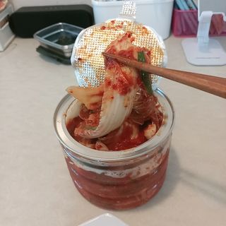 셰프애찬 알배기 겉절이 김치 1kg — 4.5점을 준 리뷰어가 2022년 9월 올린 사용 사진