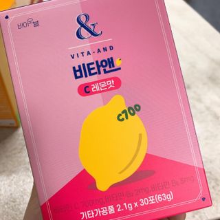 비타앤C 레몬맛, 망고맛 — 4점을 준 리뷰어가 2021년 7월 올린 사용 사진