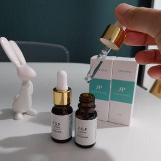 랑팡 EGF+FGF 10ppm 리포좀 앰플 원액 10ml — 4.5점을 준 리뷰어가 2021년 9월 올린 사용 사진