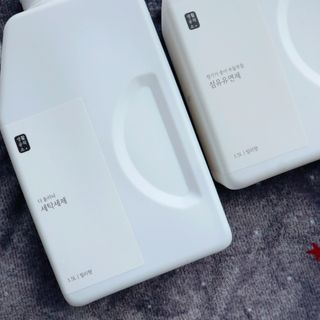 [생활공작소] 섬유유연제 + 세탁세제 1.5L 릴리향 — 5점을 준 리뷰어가 2021년 2월 올린 사용 사진