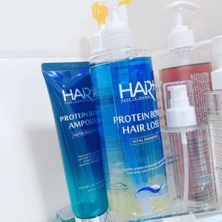헤어플러스 단백질탈모샴푸 500ml+단백질본드앰플 145ml — 4.5점을 준 리뷰어가 2021년 6월 올린 사용 사진