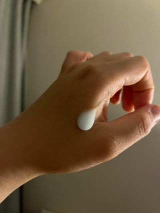 랑벨 수퍼내츄럴 아쿠아 수딩 크림 100ml — 5점을 준 리뷰어가 2022년 6월 올린 사용 사진