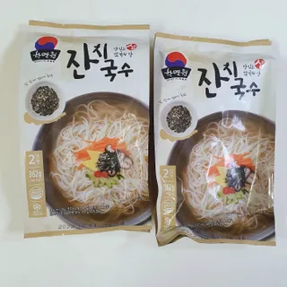 [한면원] 잔치국수 2인분 — 5점을 준 리뷰어가 2022년 7월 올린 사용 사진