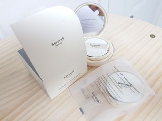 세렌디뷰티 퍼펙트 에어리 래디언스 쿠션 — 5점을 준 리뷰어가 2022년 2월 올린 사용 사진