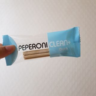 페페로니 클린플러스 덴탈오리껌 10g x 14p — 5점을 준 리뷰어가 2021년 7월 올린 사용 사진