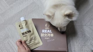서비푸드 리얼 닭숫가루 마일드 1SET 10개입 — 5점을 준 리뷰어가 2022년 1월 올린 사용 사진