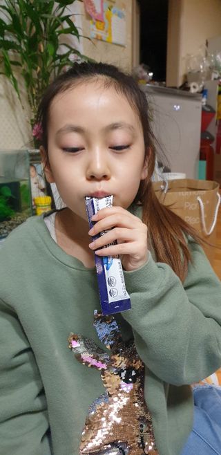 키즈텐플러스 연세 키즈텐 플러스 1개월 — 5점을 준 리뷰어가 2021년 3월 올린 사용 사진
