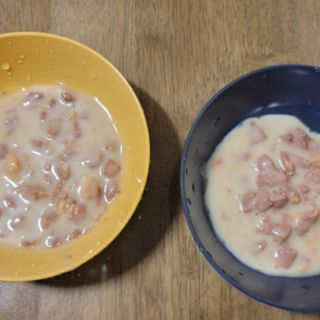 비타크래프트 포에시 델리스 고양이 파우치 85g 9가지맛 1팩씩 — 5점을 준 리뷰어가 2021년 8월 올린 사용 사진