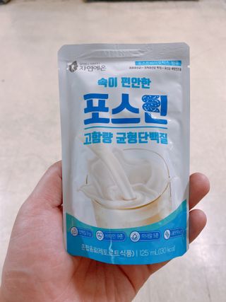 자연에온 마시는 프로틴 고함량 균형단백질 음료 포스틴 125ml 10개입 1BOX — 4점을 준 리뷰어가 2021년 4월 올린 사용 사진