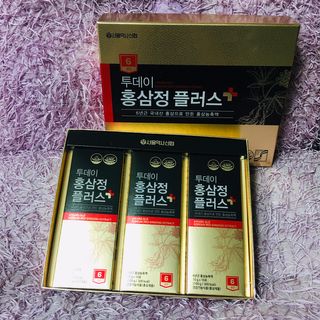서울약사신협_투데이홍삼정플러스스틱_10g x 30포 — 5점을 준 리뷰어가 2021년 1월 올린 사용 사진