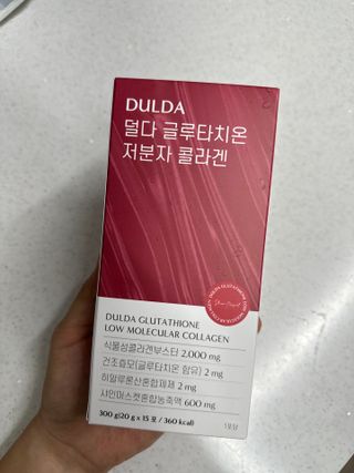 [덜다] 글루타치온 저분자 콜라겐 (20g x 15포) — 5점을 준 리뷰어가 2023년 8월 올린 사용 사진