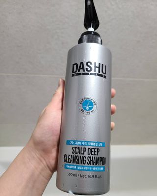 다슈코리아 다슈 데일리 두피 딥 클렌징 샴푸 500ml — 5점을 준 리뷰어가 2021년 5월 올린 사용 사진
