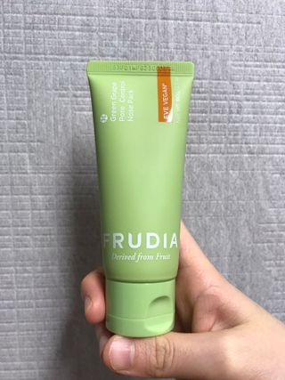 [후르디아] 저자극 필오프팩, 청포도 노즈팩 — 5점을 준 리뷰어가 2023년 8월 올린 사용 사진