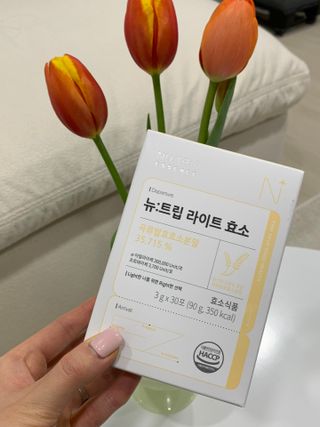 [뉴트립] ✅라이트 효소 1박스 1개월 분 (3g x 30포) — 5점을 준 리뷰어가 2023년 3월 올린 사용 사진