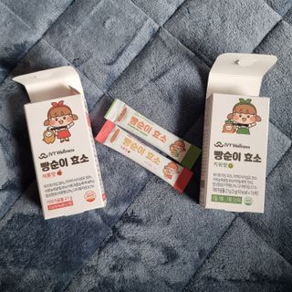 아이비웰니스 빵순이 효소 키위맛 7포 + 석류맛 7포 (총 14포, 2주분) — 5점을 준 리뷰어가 2022년 12월 올린 사용 사진