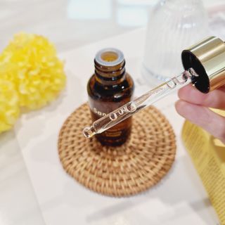 스킨큐어 산다화 비타민c 화이트닝 에센스 30ml — 4.5점을 준 리뷰어가 2023년 7월 올린 사용 사진