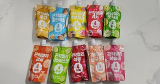 참앤들황토농원 10가지 맛, 입맛대로 스페셜하게~ 가볍게 한 포 땡! 곤약젤리 스페셜 패키지 130ml x 30포 — 5점을 준 리뷰어가 2022년 12월 올린 사용 사진