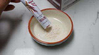 하루 1포로 콜레스테롤, 유산균, 고역가 소화효소까지 한번에 섭취! 다온바이오 홍자임 1개월분(30포) — 5점을 준 리뷰어가 2022년 11월 올린 사용 사진