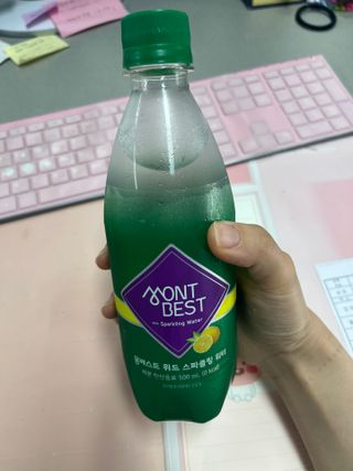 몽베스트 Montbest with Sparkling water Lemon OR Lime 20병(랜덤) — 5점을 준 리뷰어가 2022년 6월 올린 사용 사진