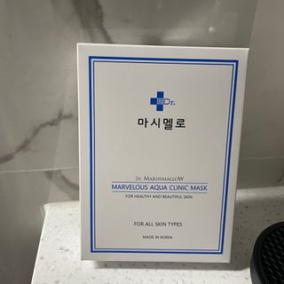 닥터마시멜로 닥터마스멜로 마블러스 아쿠아 클리닉 마스크 — 5점을 준 리뷰어가 2021년 3월 올린 사용 사진