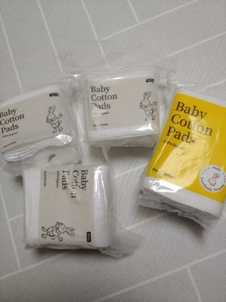 디어엘로디 프리미엄 유기농 유아 솜티슈 40매 3Pack +60매 1Pack 혼합형 — 4.5점을 준 리뷰어가 2021년 4월 올린 사용 사진