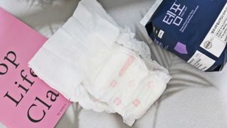 프리 [템포] 패드 내추럴순면 입는 오버나이트 5P * 2개 — 5점을 준 리뷰어가 2024년 5월 올린 사용 사진