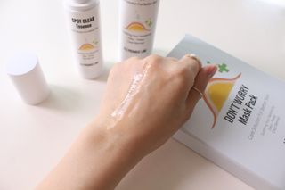 A.C PROMISE LINE 임상시험회사에서 제대로 만든, 민감성피부를 위한 트러블 기초라인 — 5점을 준 리뷰어가 2023년 7월 올린 사용 사진