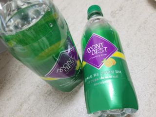 몽베스트 Montbest with Sparkling water Lemon OR Lime 20병(랜덤) — 5점을 준 리뷰어가 2021년 10월 올린 사용 사진