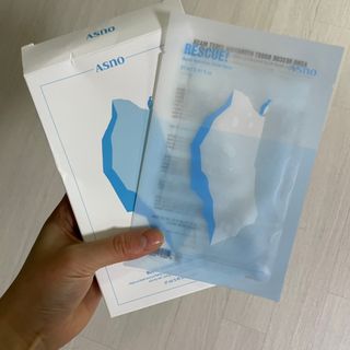 에이스노 레스큐 부스트 하이드레이션 시트마스크 — 5점을 준 리뷰어가 2021년 10월 올린 사용 사진
