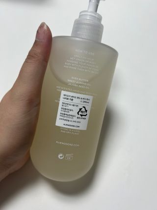 에일리언오더즈 센티드 핸드 앤 바디 워시 290ml (3종 택1) — 5점을 준 리뷰어가 2023년 8월 올린 사용 사진