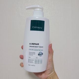 셀라피 에이리페어 크림 바디 워시 2세대 500ml — 5점을 준 리뷰어가 2021년 1월 올린 사용 사진