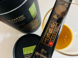 프리마인 자체 기업부설 연구소에서 찾아낸 건강한 수면의 비밀.  슬립토 플러스 30포 — 5점을 준 리뷰어가 2023년 4월 올린 사용 사진
