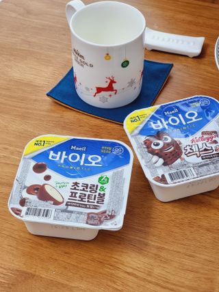 매일바이오 토핑요거트 — 5점을 준 리뷰어가 2021년 5월 올린 사용 사진