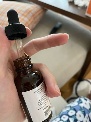 더마 사이언스 비타민 CCC 앰플 기미 브라이트닝 세럼 30ml — 5점을 준 리뷰어가 2021년 8월 올린 사용 사진