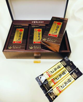 [광동제약] 광옥고 홍삼 본 밸런스 1박스 30포 — 5점을 준 리뷰어가 2021년 9월 올린 사용 사진