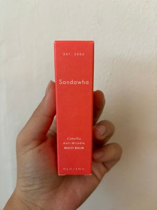 스킨큐어 산다화 카멜리아 안티 링클 멀티밤 — 4.5점을 준 리뷰어가 2023년 11월 올린 사용 사진