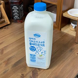 *구매평_[덴마크] 진하고 더 고소한 무가당 플레인 요거트 1.8L — 5점을 준 리뷰어가 2025년 9월 올린 사용 사진