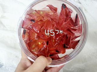 젤리벨리 젤리스틱 어쏘티드 900g — 5점을 준 리뷰어가 2022년 8월 올린 사용 사진