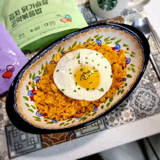 [푸딩팩토리] 요잇조잇 닭갈비 닭가슴살/김치 닭가슴살 곤약볶음밥 2종 (김치볶음밥 2개 닭갈비 볶음밥 1개) — 5점을 준 리뷰어가 2022년 7월 올린 사용 사진