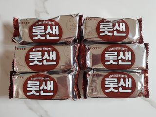 롯데제과 롯샌 카페크런치 — 5점을 준 리뷰어가 2021년 10월 올린 사용 사진
