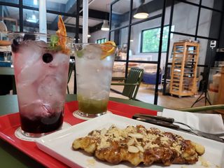 [유슬립 평촌점] 음료2 + 디저트1 or 팥빙수1 중 택1 — 5점을 준 리뷰어가 2021년 7월 올린 사용 사진