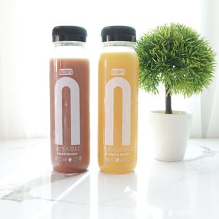BLENDY'S 핑크 스무디+블론디 스무디 — 5점을 준 리뷰어가 2021년 12월 올린 사용 사진