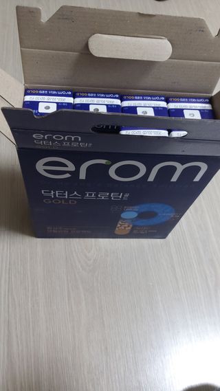이롬 erom 닥터스 프로틴 골드 — 5점을 준 리뷰어가 2021년 4월 올린 사용 사진