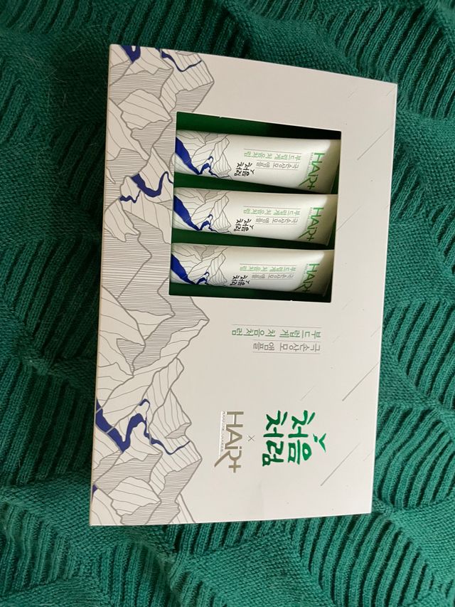 헤어플러스 처음처럼 앰플 에디션 키트 리뷰 사진