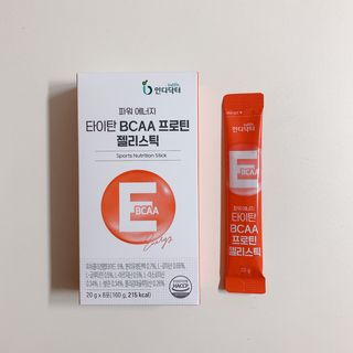 [인디닥터] 타이탄 BCAA 프로틴 젤리스틱 — 5점을 준 리뷰어가 2022년 4월 올린 사용 사진